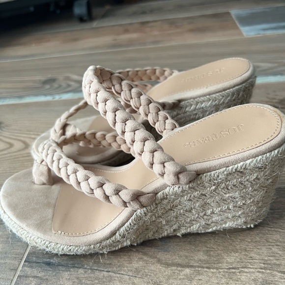 Womens Just Fab Heeled Sandals - Picture 2 of 6